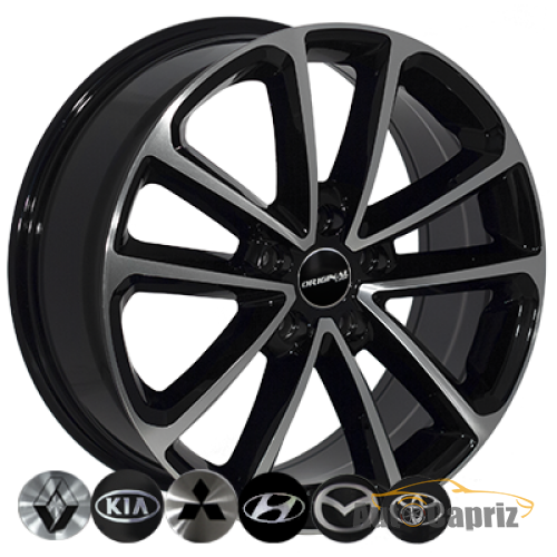 Диски ZW BK5096 BP R18 W7.5 PCD5x114.3 ET50 DIA67.1